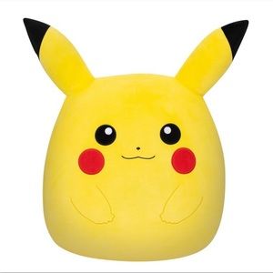 Pikachu Pokemon Plush 20” Squahmallow! Brand new rare item